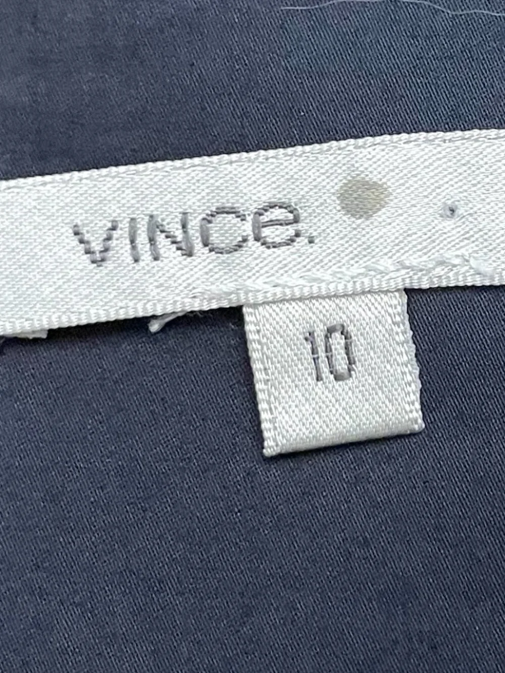Vince Colorblock Pleated Knee Length Skirt Pockets, Sz 10, Luxury Preppy Chic